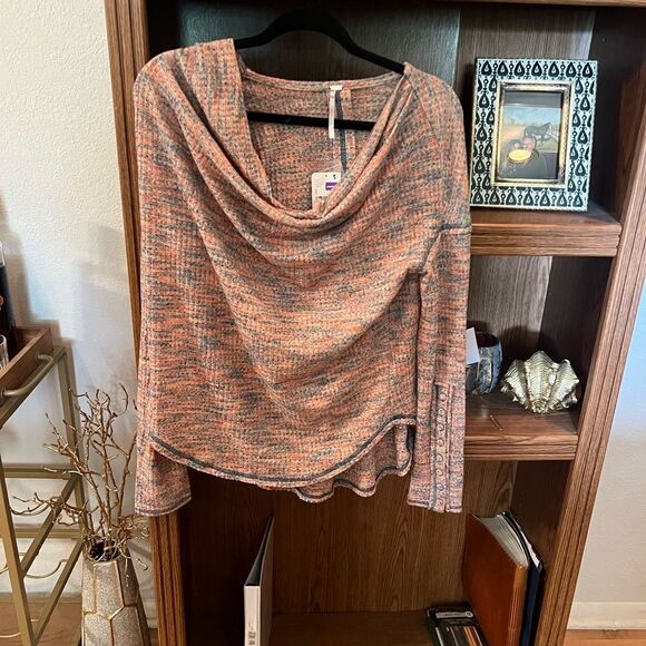 NWT FREE PEOPLE MISTY TOP - Picture 4 of 11